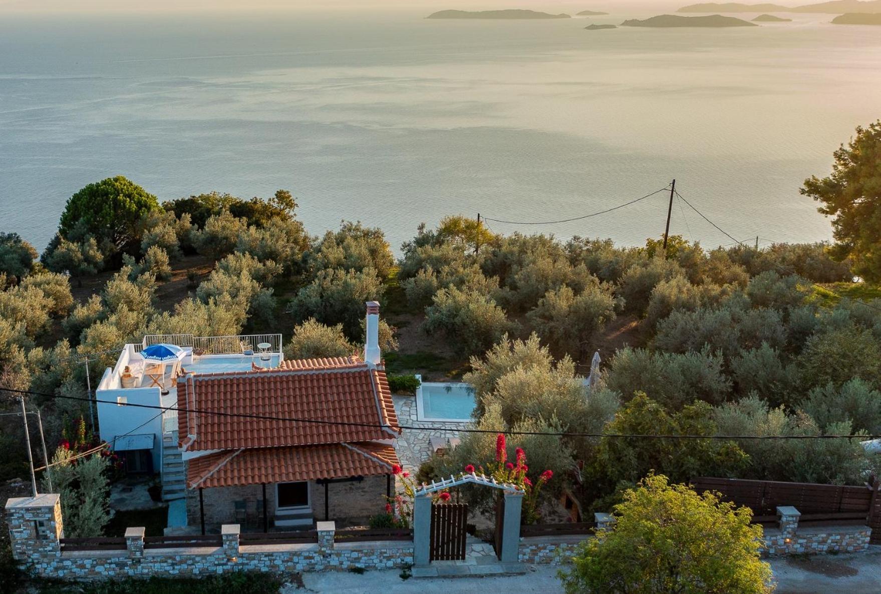 Villa Marouda Glossa Extérieur photo
