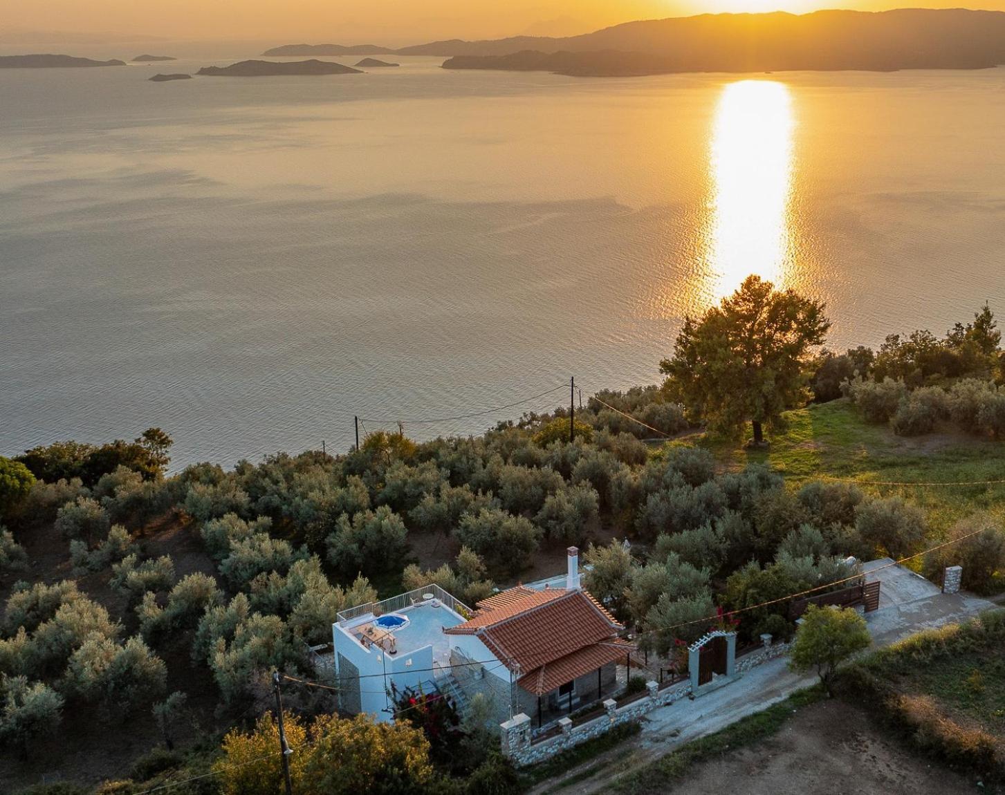 Villa Marouda Glossa Extérieur photo